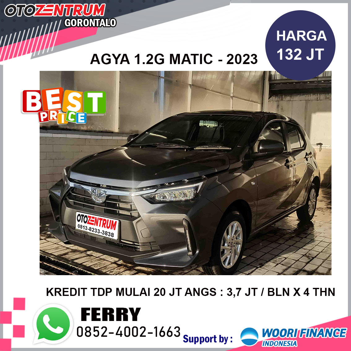AGYA 1.2 G CVT - DM 1277 DD