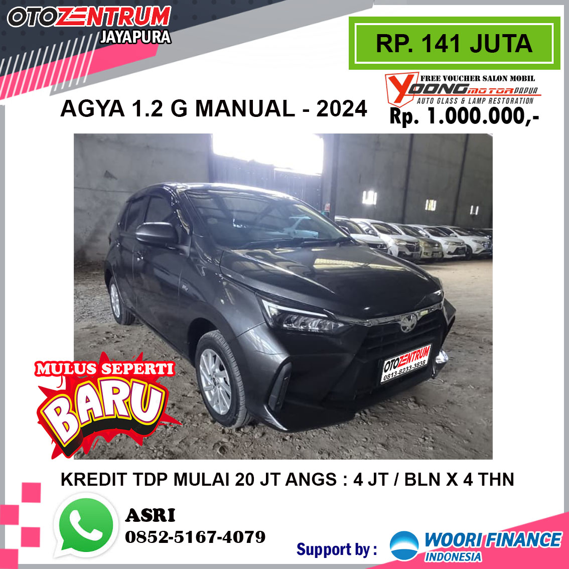 AGYA 1.2 G MANUAL - PA 1270 RR
