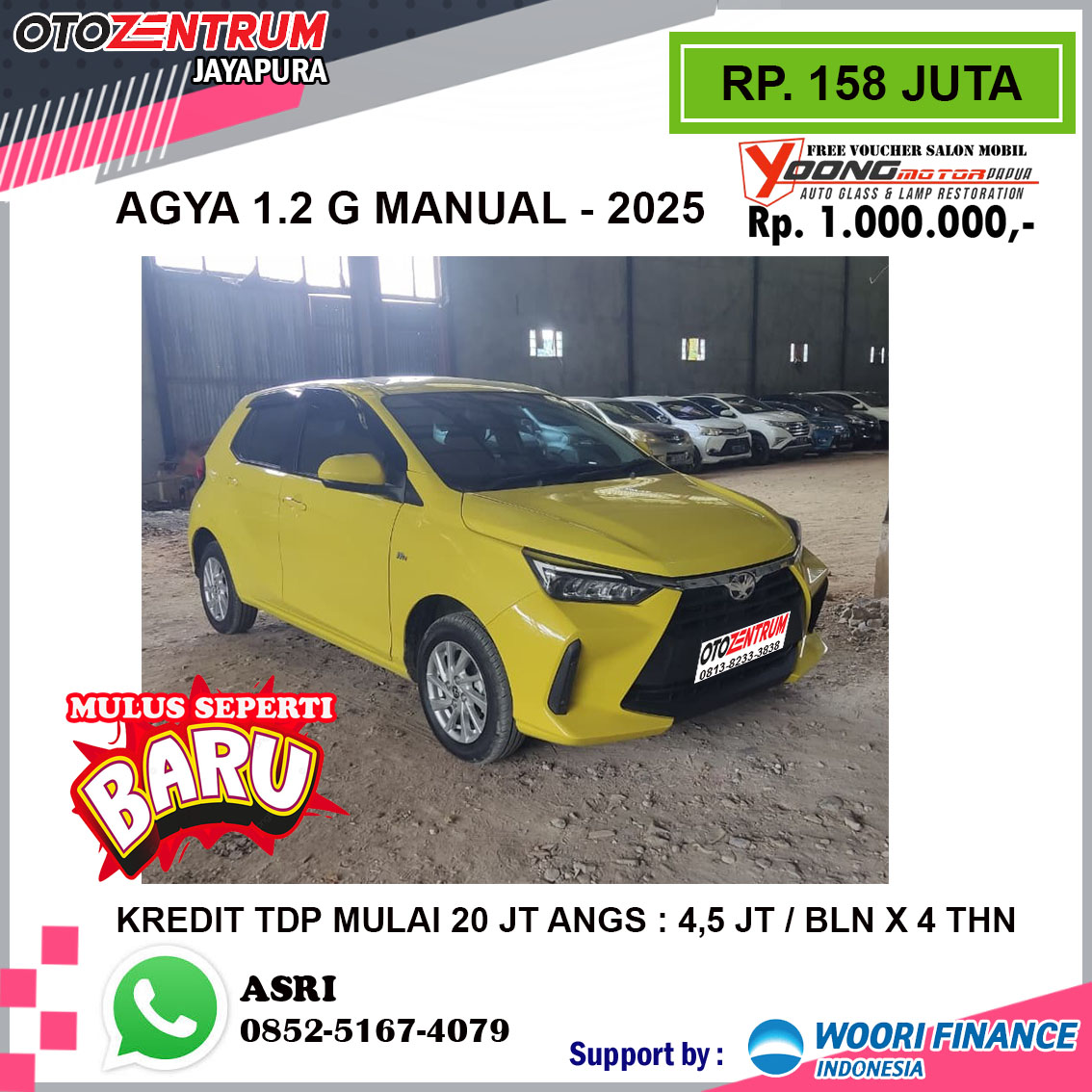 AGYA 1.2 G MANUAL - PA 1589 RR