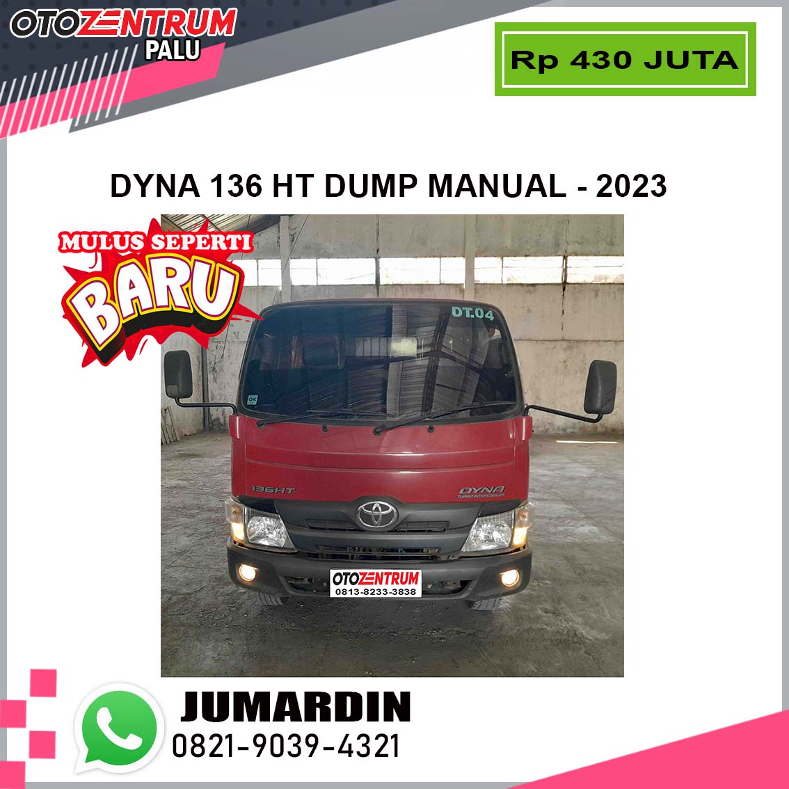 DYNA 136 HT DUMP M/T - DN 8789 UH
