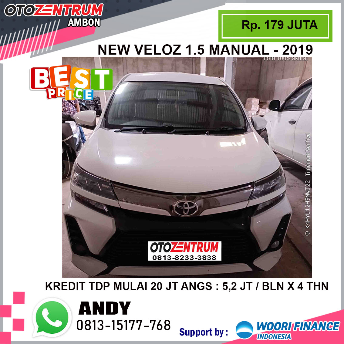 NEW VELOZ 1.5 MT - DE 1345 AO