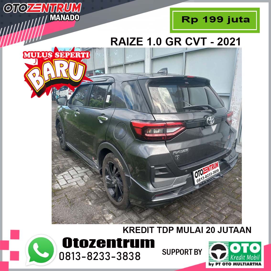 RAIZE 1.0 GR CVT - DB 1158 WA 2