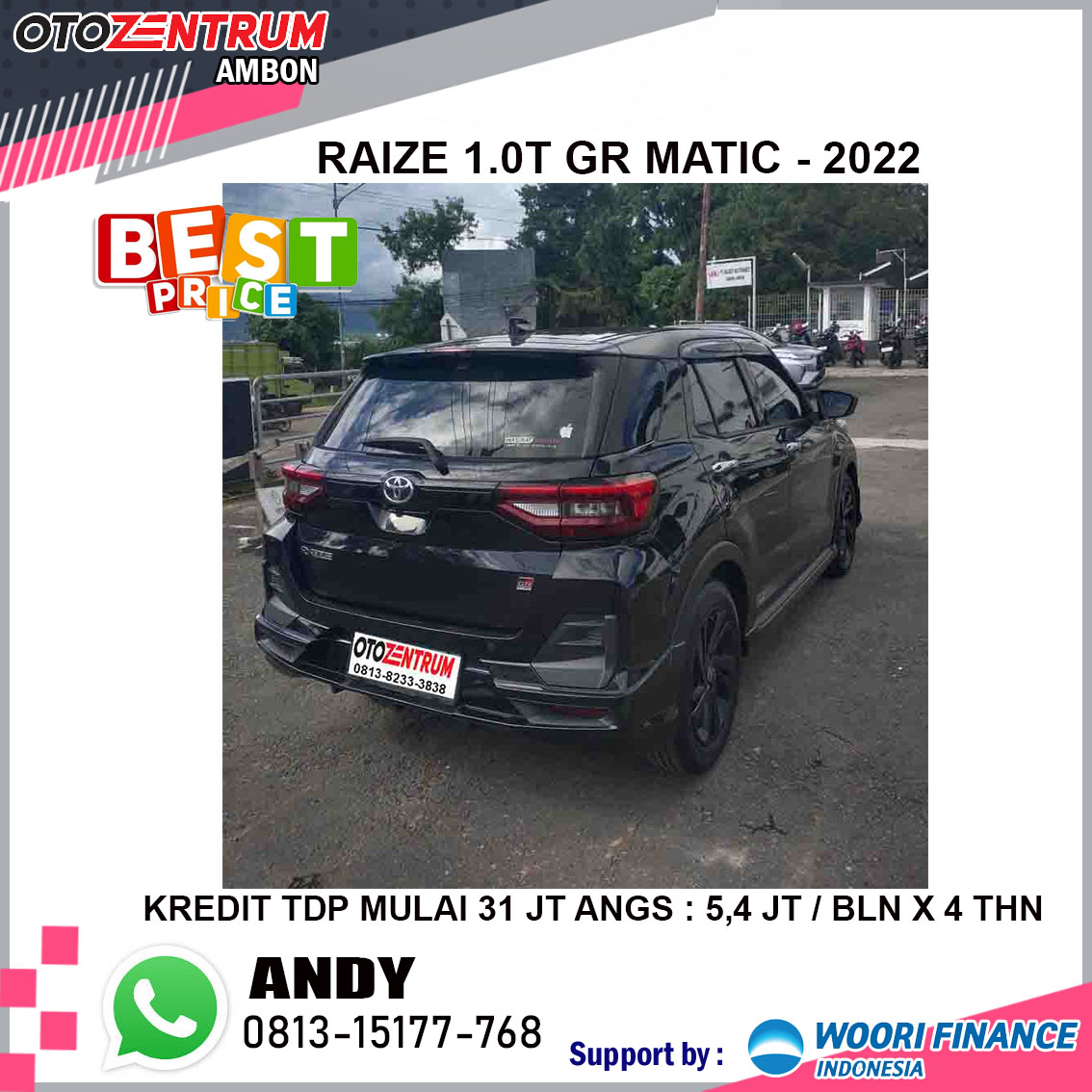 RAIZE 1.0T GR CVT - DE 1002 AT 2