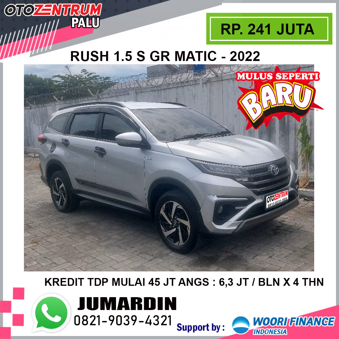 RUSH 1.5 S A/T - DN 1356 EH