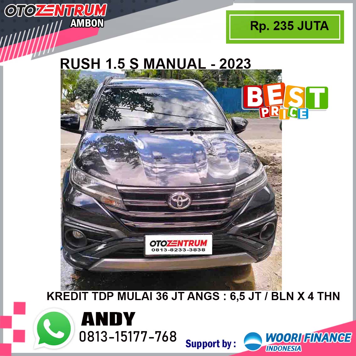 RUSH 1.5 S M/T - DE 1479 AT 2