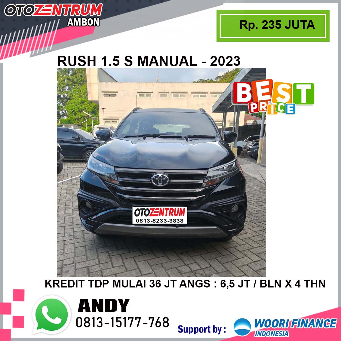 RUSH 1.5 S M/T - DE 1479 AT 2