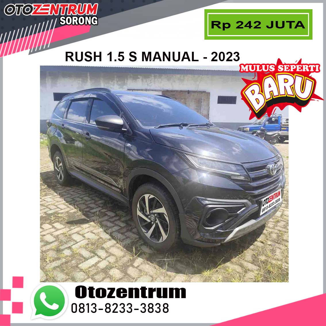 RUSH 1.5 S M/T - PB 1723 SP