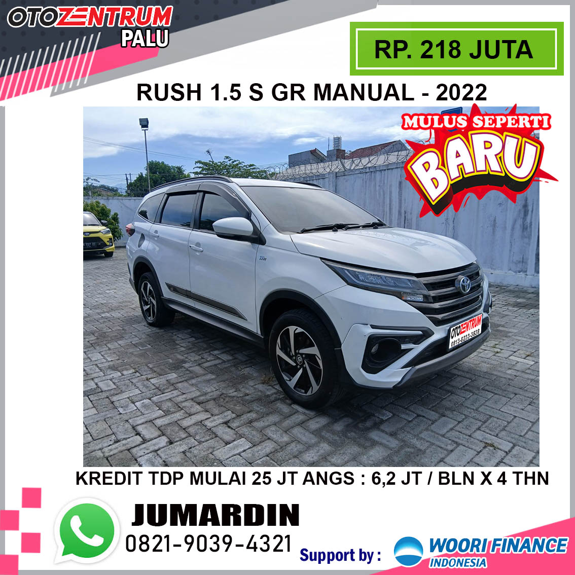 RUSH1.5 S MT GR - DN 1794 CB