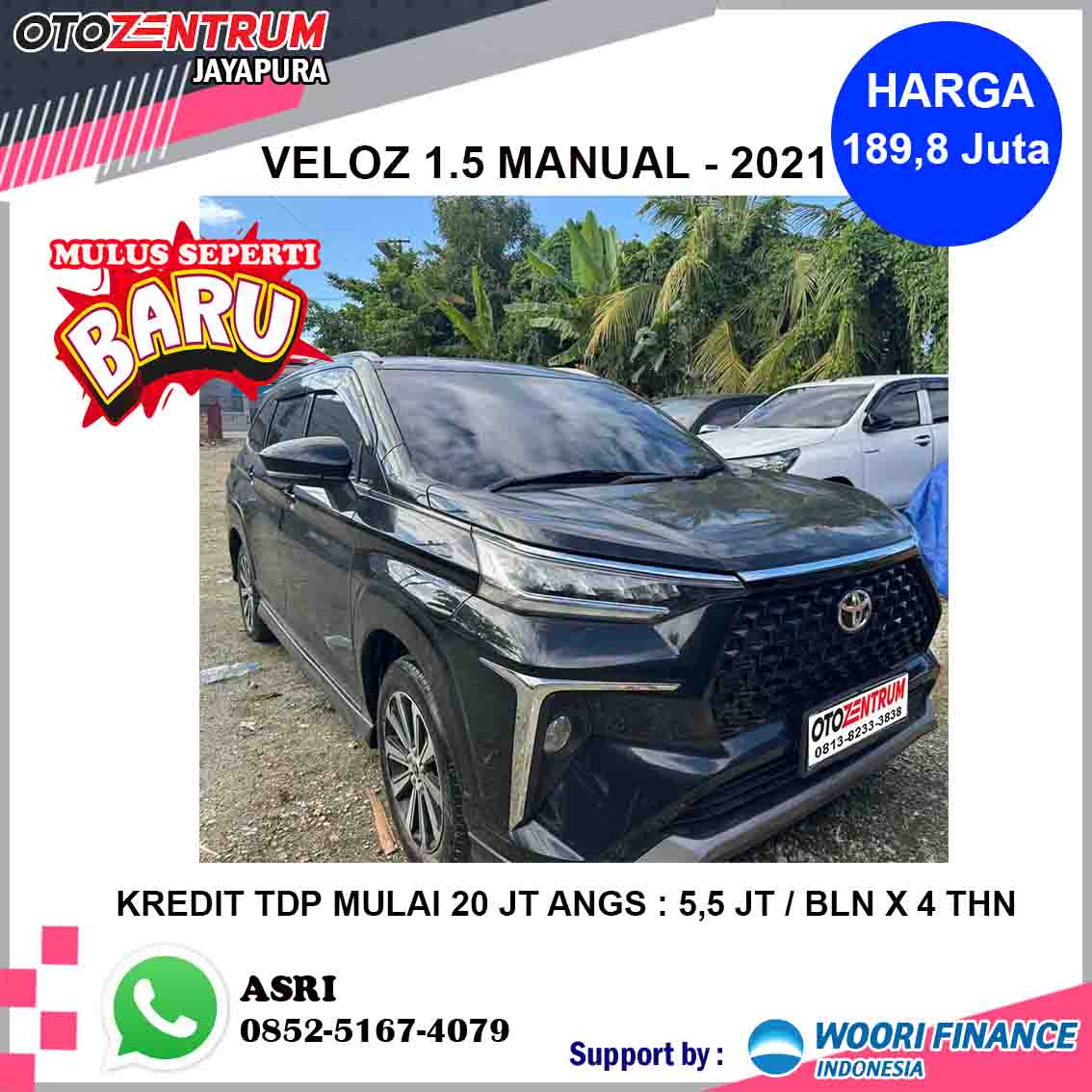 VELOZ 1.5 M/T - PA 1289 JD