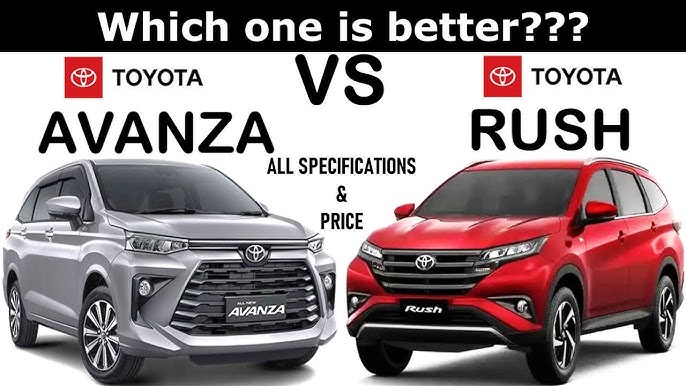 Perbandingan Avanza vs Rush, Mana yang lebih cocok untuk mobil keluarga anda